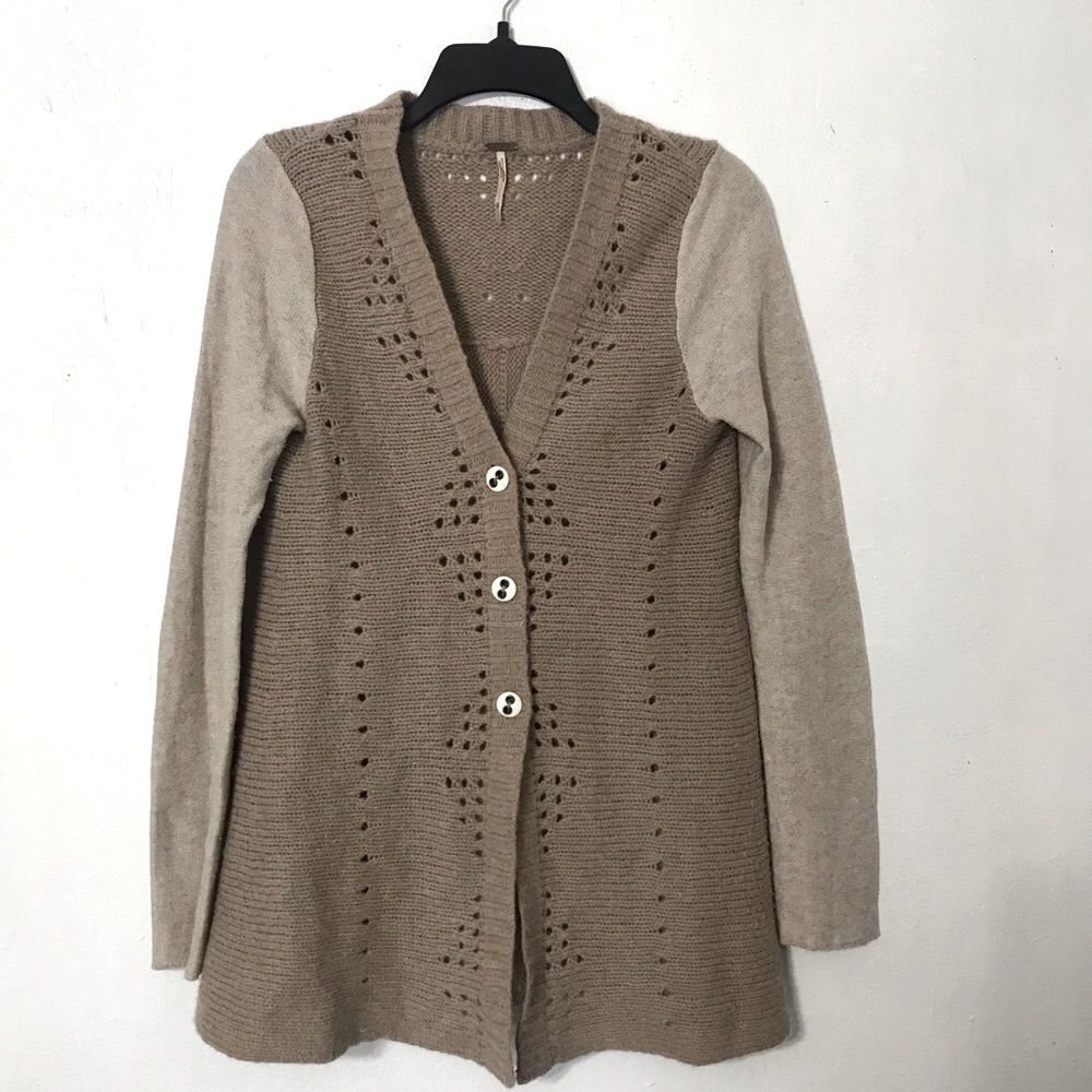 Free people cardigan size